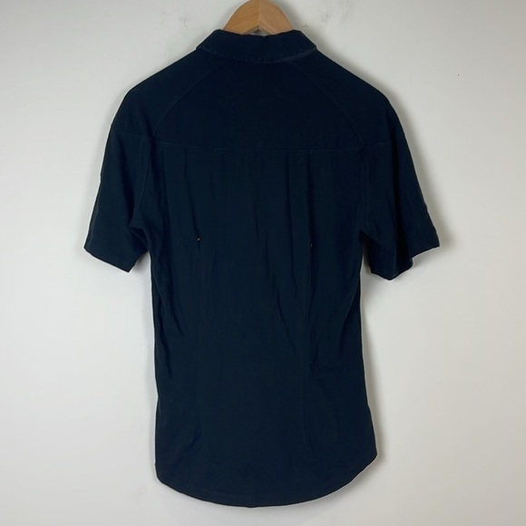 Kit and Ace black polo shirt size small - Picture 3 of 5